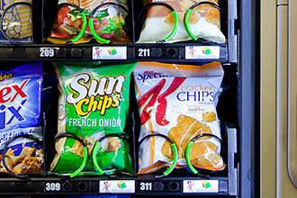healthy vending snacks